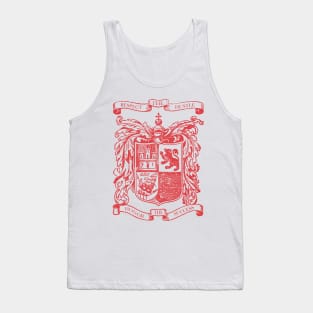 LION'S SHIELD CREST - Respect The Hustle, Honor The Success Tank Top